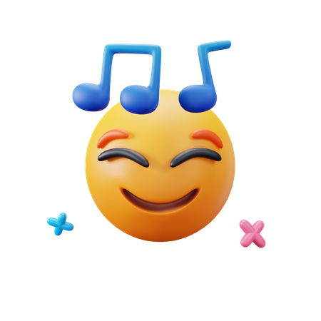 Música  3D Icon