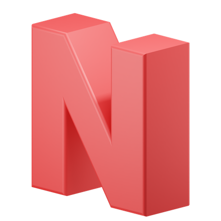 Nalphabet  3D Icon