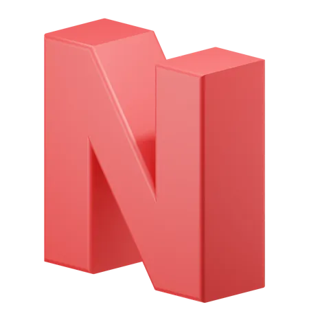 Nalphabet  3D Icon