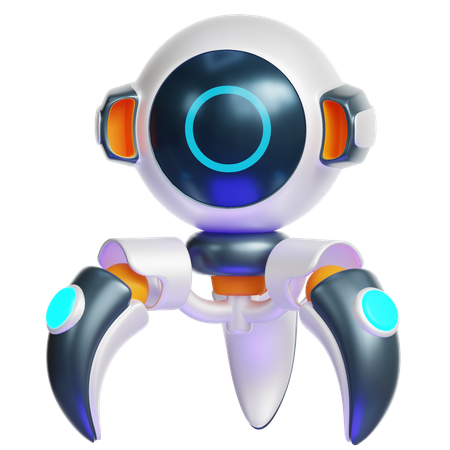 NANO BOT  3D Icon