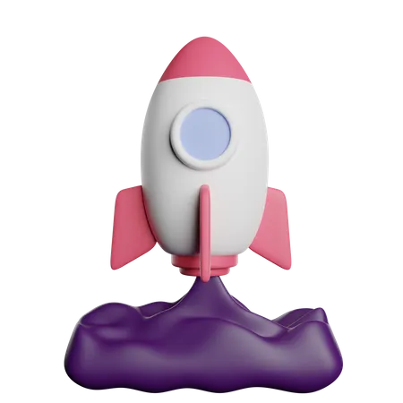 Astronave  3D Icon