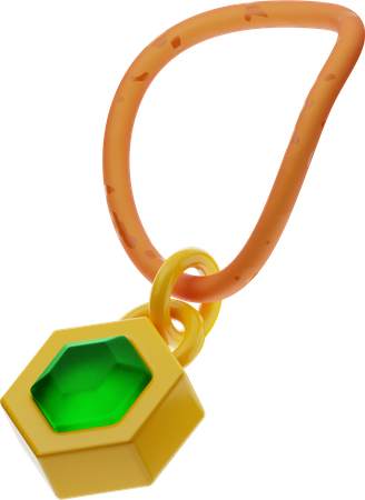 Necklace Jewelry  3D Illustration