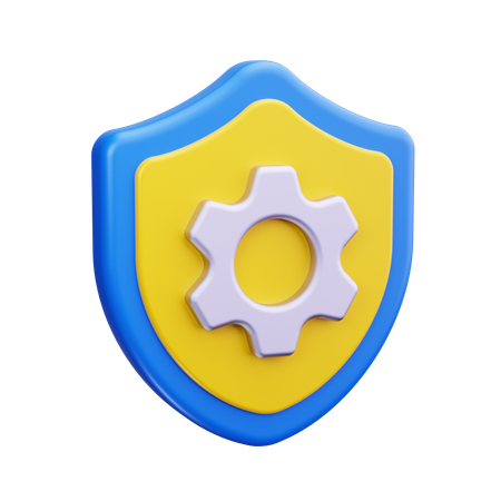 Netzwerksicherheit  3D Icon