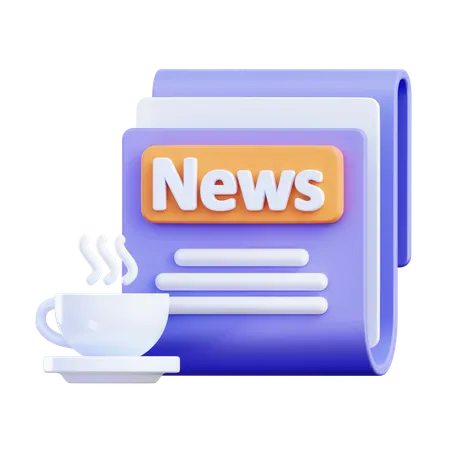 Newspaper  3D Icon