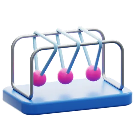 Newton cradle  3D Icon