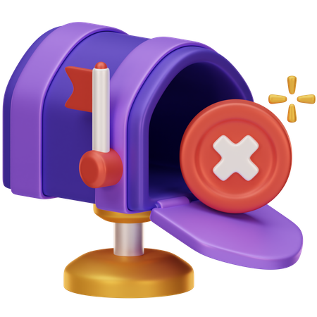 No Inbox 3D Icon  3D Icon