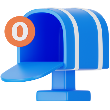 No Inbox  3D Icon