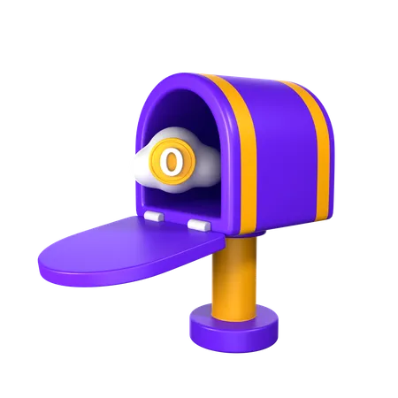 No Inbox  3D Icon