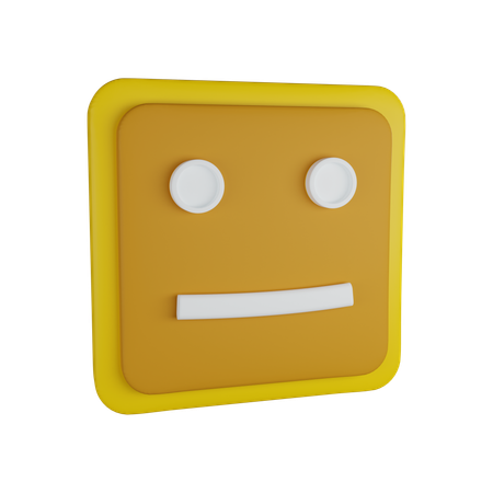 No sentiment  3D Icon