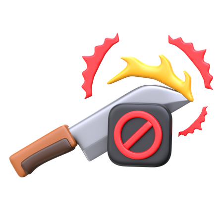 No Violence  3D Icon