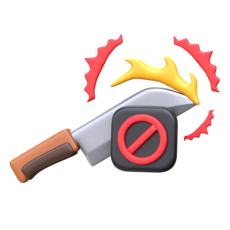 No Violence  3D Icon