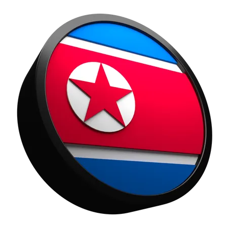 North Korea Flag  3D Flag