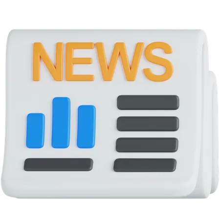 Noticias  3D Icon