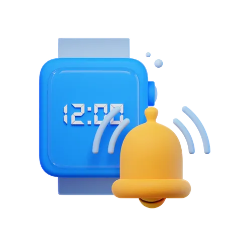 Notificación de reloj inteligente  3D Icon