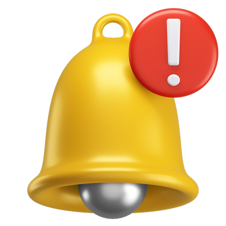 Notification  3D Icon