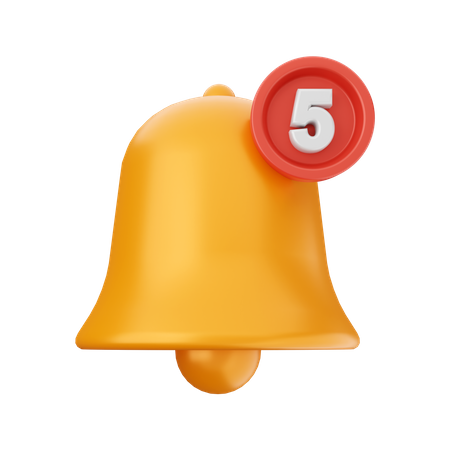 Notification  3D Icon