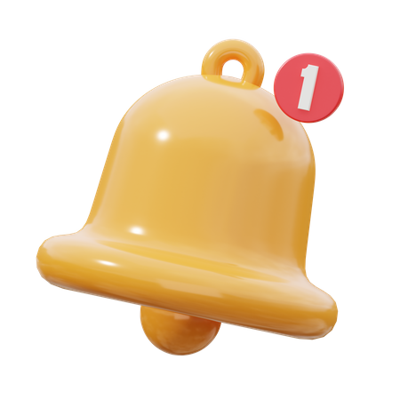 Notification  3D Icon