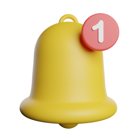 Notification  3D Icon