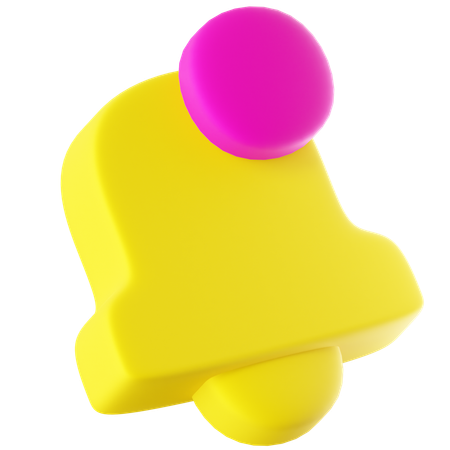 Notification Bell  3D Icon