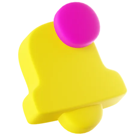 Notification Bell  3D Icon