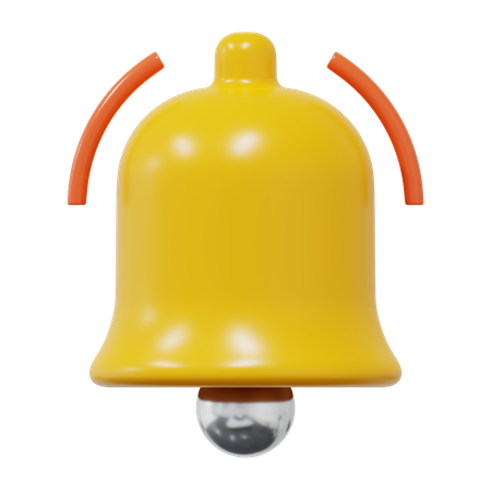 Notification Bell  3D Illustration