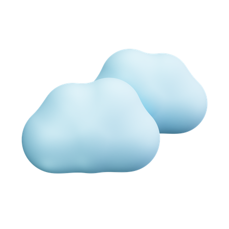 Nube  3D Icon