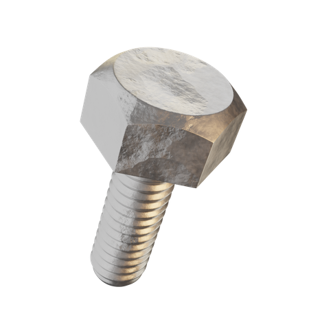 Nut Bolt  3D Icon