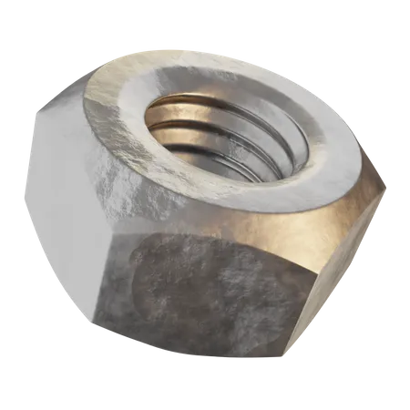 Nut Bolt  3D Icon