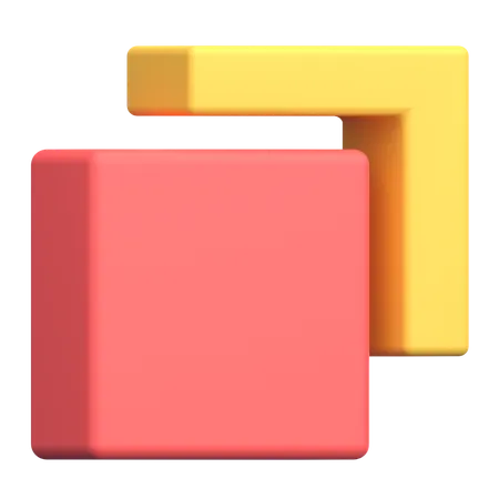 Cortar objeto  3D Icon