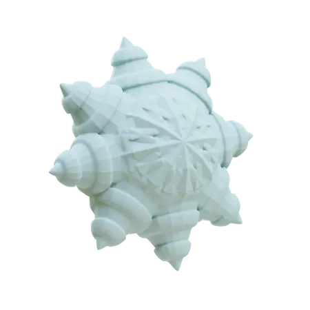 Octa Drill head Star  3D Illustration