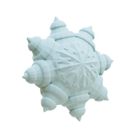 Octa Drill head Star  3D Illustration