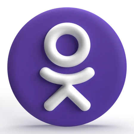 Ícone odnoklassniki  3D Icon