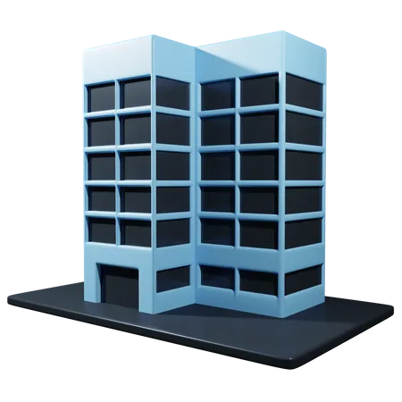 Office Building  3D Icon