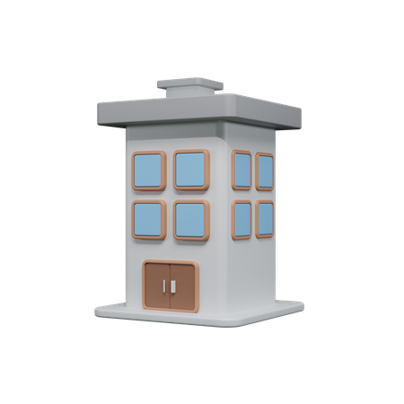 Office building  3D Icon