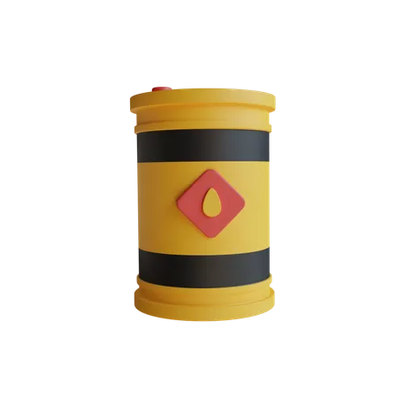 Oil Barrel  3D Icon