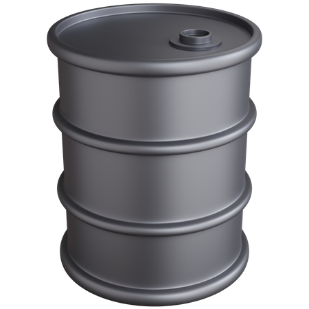 Oil Barrel  3D Icon