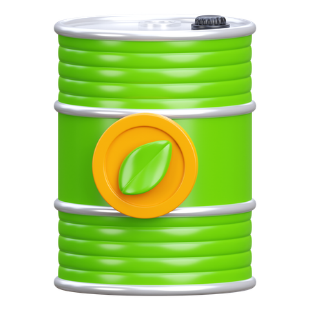 Oil Barrel  3D Icon