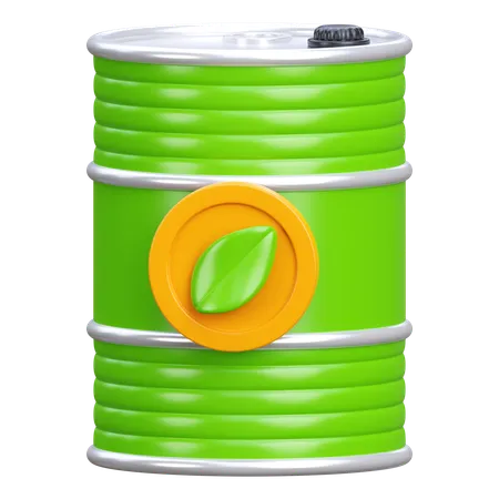 Oil Barrel  3D Icon