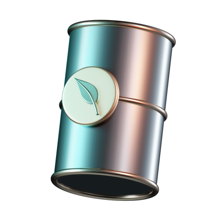 Oil Barrel  3D Icon