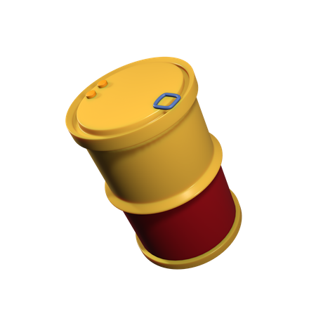 Oil Barrel  3D Icon