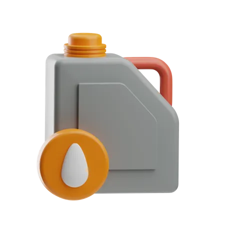 Oil Barrel  3D Icon