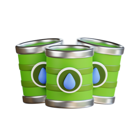 Oil Tank  3D Icon