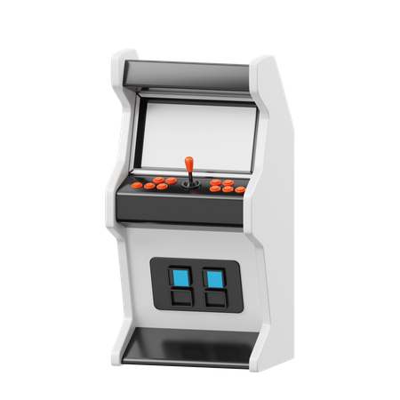 Old Game Machine  3D Icon