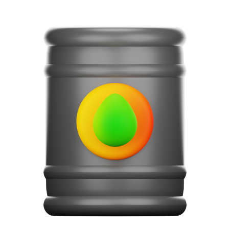 Ölfass  3D Icon