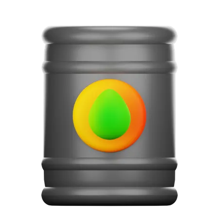 Ölfass  3D Icon