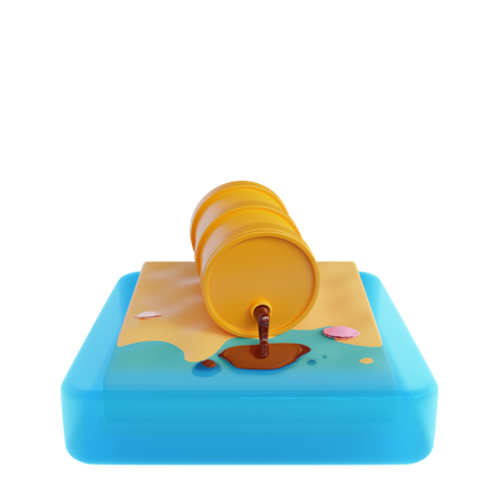 Ölpest  3D Icon