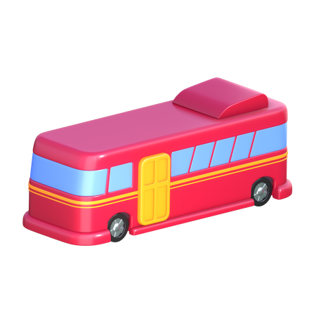 Ônibus  3D Icon