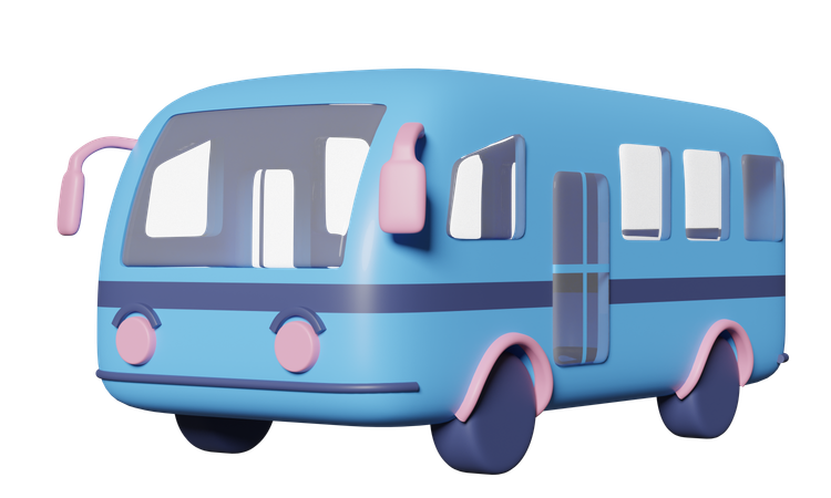 Ônibus  3D Icon