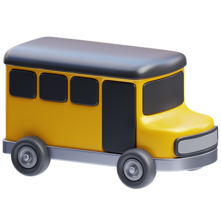 Ônibus  3D Icon