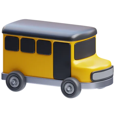 Ônibus  3D Icon